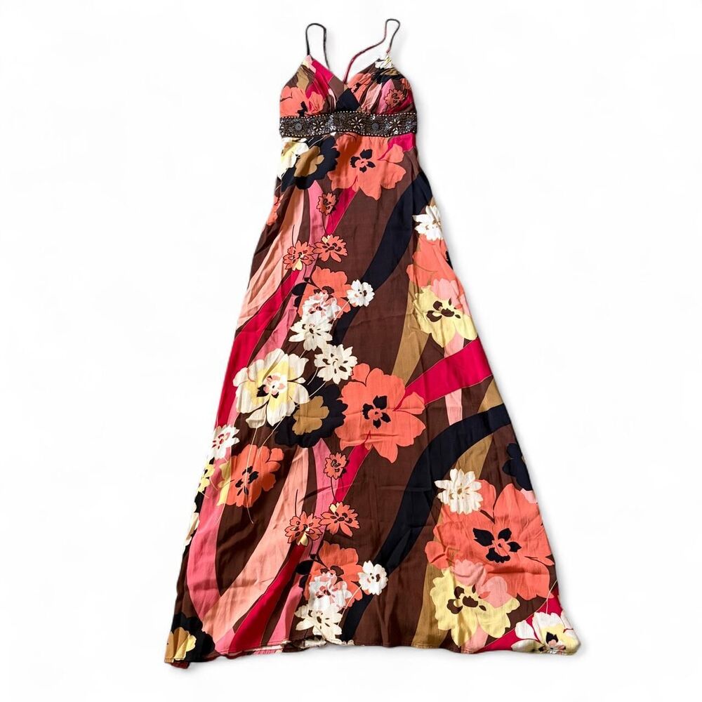 B-darlin Women's Pink and Brown Dress